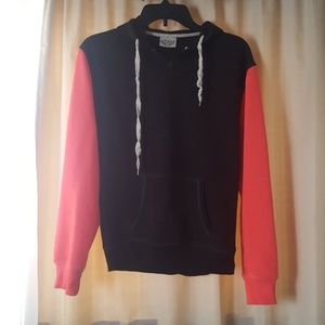 Black and pink hoodie